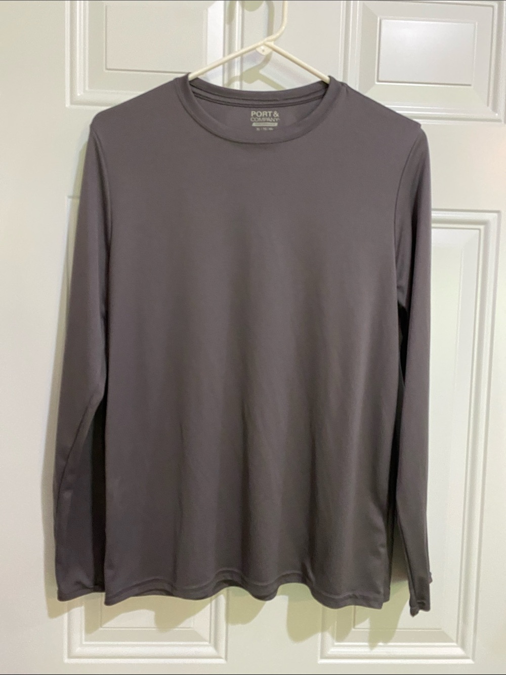 Kids' Long Sleeve Crew Tee - Gray
